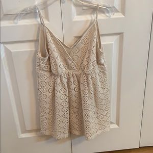 Light tan Express tank top